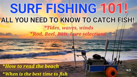 Surf Fishing: How To Read The Beach To Catch More Fish.